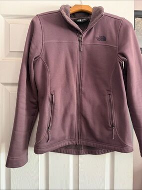 The North Face Women's Dusty Mauve Full-Zip Fleece Jacket